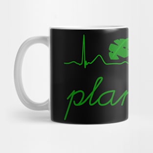 Plant life monstera heartbeat Mug